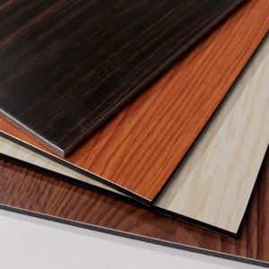 Panneau composite en <span class=keywords><strong>aluminium</strong></span> écologique de 4x8 / <span class=keywords><strong>4X10</strong></span> pieds Panneau mural intérieur et extérieur en bois - Product Image 2