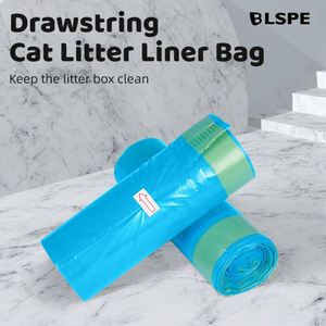 Sacs à litière pour chat en plastique anti-fuite de haute qualité - Marque BLSPE écologique 87x40cm, contrôle des odeurs renforcé, logo personnalisé - Product Image 2