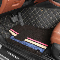 Hochwertige rutsch feste Silikon-Auto-Fußmatten Custom Car Carpet Foot Mat