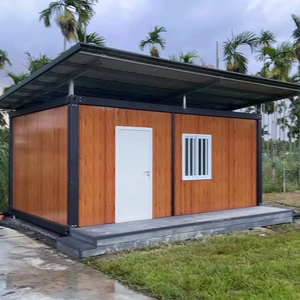 Móvil personalizado de 1 dormitorio prefabricado portátil en contenedor de vida Casa de paquete plano con techo de teja inclinado al aire libre - Product Image 2