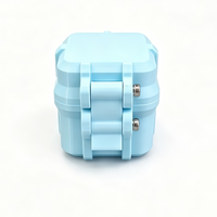 Caja de viales de plástico compuesto de alta calidad de 3 ml con 4 ranuras, paquete suelto OEM, adecuada para refrigeración de laboratorio y embalaje de marca