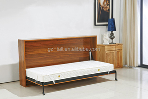 New Arrival Smart Bedroom Furniture Gas Lifting Cheap Wood Wall <strong>Folding</strong> <strong>Bed</strong> - Product Image 6