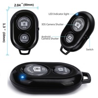 Accesorio para selfi, botón disparador, controlador de cámara inalámbrico, botón remoto para fotos, para Iphone, Android, teléfono inteligente