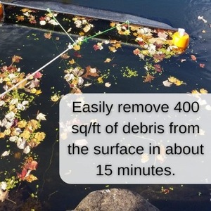 Collecteur d'eau multifonctionnel Wansheng pour étangs et lacs avec système de retrait des débris flottants pour le jardinage domestique - Product Image 3