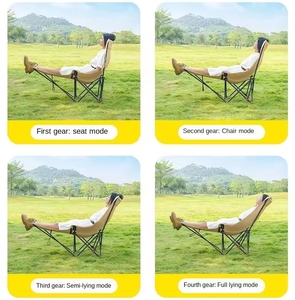 Chaise longue inclinable pliante extérieure portative pour la <span class=keywords><strong>piscine</strong></span> de <span class=keywords><strong>camping</strong></span> de jardin de patio de plage pour la villa d'hôtel de chambre à coucher - Product Image 3