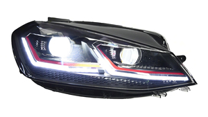 Feux avant Demillon 2018-2020 pour Volkswagen <span class=keywords><strong>Golf</strong></span> High 7.5, feux à LED avec clignotants dynamiques, 12v 55w - Product Image 3