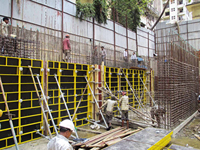 Encofrado de Acero Nuevo para Muros de Hormigón, Materiales de Construcción Metálicos de Alta Calidad, Encofrado de Acero para Construcción