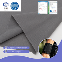 Tissu en velours doux, bonne perméabilité à l'air, soutien stable, tissu en velours extensible pour produits de récupération médicale, rembourrage intérieur de casque