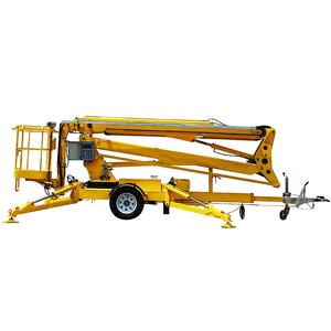 Plataforma de compras China 16m 18m Plataforma de trabajo aéreo Cherry Pickers Remolcable Boom <span class=keywords><strong>Man</strong></span> Lift - Product Image 6