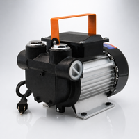 Pompe de ravitaillement rapide pour véhicules diesel 220V/110V, moteur électrique monophasé à grand débit, pompe à carburant à basse pression à raccordement rapide