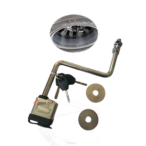 Bloqueo de neumático de repuesto para <span class=keywords><strong>coche</strong></span>, bloqueo <span class=keywords><strong>antirrobo</strong></span> para <span class=keywords><strong>coche</strong></span>, bloqueo de rueda de neumático para Ranger T6 T7 2012-2017 - Product Image 1