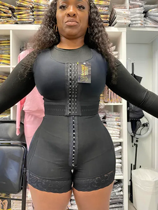 Fajase Strapless Reductora <span class=keywords><strong>Curvy</strong></span> Doll Body de una pieza abotonado sin tirantes Fajase Colombianas Fajas reductoras y moldeadoras - Product Image 3