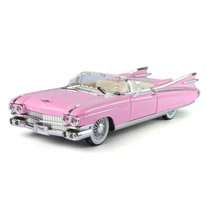 Coche de Metal Fundido a Presión Cadillac Eldorado Biarritz de 1959, Escala 1:24, Modelo Coleccionable Clásico Convertible con Interior Detallado, 208 cm - Product Image 1