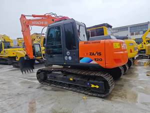 Japón hizo Hitachi ZX120 excavadora de orugas bomba hidráulica excavadora Isuzu motor Zaxis 120 130 PC130 excavadora barata usada - Product Image 4