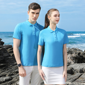 T-shirt in cotone Casual da <span class=keywords><strong>donna</strong></span> con vendita calda tessuto giallo nero e rosso con stile <span class=keywords><strong>Polo</strong></span> per Golf Blank CBE - Product Image 6