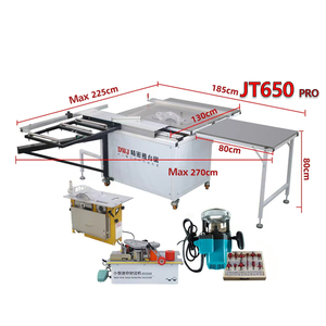 JT650 Scie Radiale <span class=keywords><strong>de</strong></span> Haute Précision/Machine à Bois Multifonctionnelle Scie à Panneaux Coulissante pour le Travail du Bois - Product Image 1