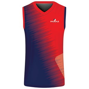 Uniformes de basket-ball de haute qualité 100% polyester sans manches à séchage rapide, impression de logo personnalisée de haute qualité - Product Image 5
