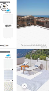 Tejas de Techo Vitrificadas de 9 mm Antideslizantes, Baldosas para Piso Exterior para Terraza, Escuela, Almacén, Gimnasio y Uso Comercial - Product Image 2