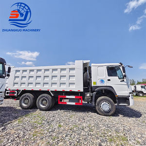 Alta calidad Original usado HOWO 10 ruedas diesel Weichai motor Euro 3 camión volquete de transporte de minería de servicio pesado para la venta precio bajo - Product Image 1