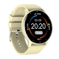 Jam Tangan Pintar HTech ZL02D Layar IPS Resolusi Tinggi Tahan Air IP67 Warna-warni Fashion Sport Monitor Detak Jantung Pelacak Kebugaran