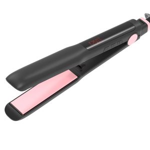 Cuidado del cabello de iones negativos Queratina Alisador de cabello profesional de alta temperatura Uso dual para cabello liso y rizado - Product Image 1