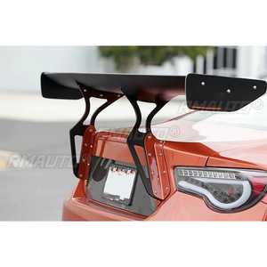 วัสดุคาร์บอนไฟเบอร์/ไฟเบอร์กลาสสีดำแบบไม่ทำสี รุ่น G สไตล์ GT 86 BRZ สปอยเลอร์หลังคาท้าย สำหรับ Subaru BRZ สำหรับ Toyota 86 GT86 - Product Image 6