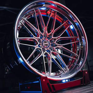 Centres et lèvres entièrement polis et brillants 18 19 20 21 22 24 pouces Roues forgées 2 pièces pour Impreza Crown Kia A5 Lexus IS - Product Image 4