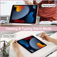 Vente en gros Premium PU Folio Stand Tablet Cover Case pour iPad 9e/8e/7e génération 10.2 pouces