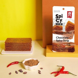 Bâtonnets de gluten épicés saveur chocolat 16g, petit paquet, collation nostalgique, prêt à consommer, vente en gros, OEM - Product Image 5