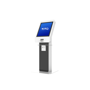 Financial Self <strong>Queue</strong> Management Kiosk for Banking Telecom with Software Developer Service Lector De Compliant with ADA Standard - Product Image 2
