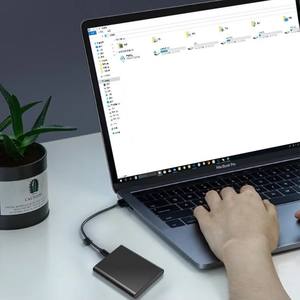 Tragbare SSD Typ-C USB 3.1 M.2, große Kapazität, Upgrade der externen Festplatte, Flash-Speicher für Laptop, Desktop, mobilen Speicher - Product Image 4