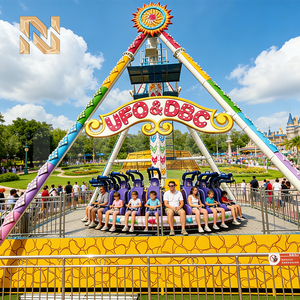 Péndulo Gigante de Alta Resistencia para Parque de Atracciones, 24 Asientos, 15kW, Eléctrico, Equipo para Luna Park, Atracción de Columpio - Product Image 3