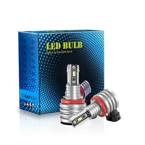 R2 עמיד למים LED 1:1 H7 9005 ישיר החלפת H11 9006 גבוהה בהיר פנס 25W חיסכון באנרגיה Led מנורת A80