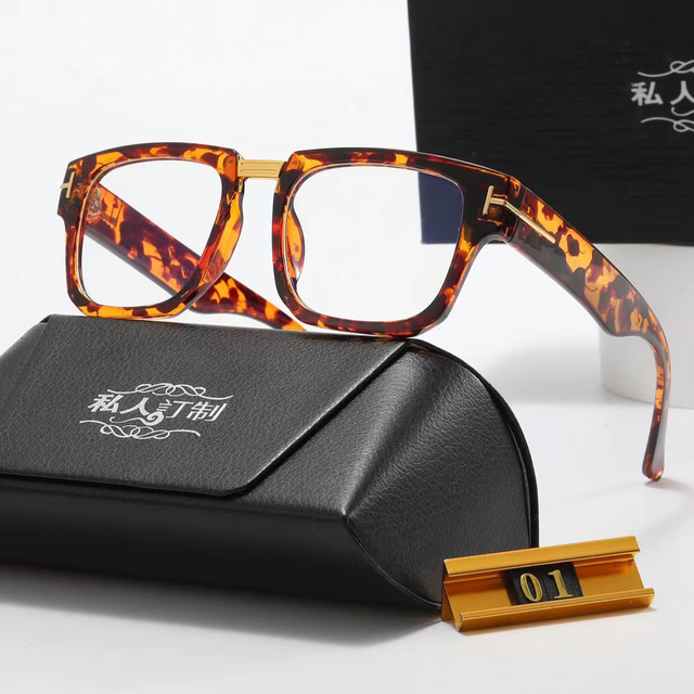 Anti Blue Light Blocking Glasses New Designer Optical Eyeglasses Women Men Oversized Eyeglasses Frames