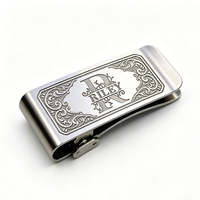 Clip de Dinero Personalizado de Aleación de Zinc con Esmalte Suave y Monograma Grabado, Moderno y Tradicional para Año Nuevo Chino o Graduación