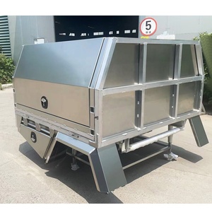 <span class=keywords><strong>Plateau</strong></span> de camionnette en aluminium argenté durable à 3 portes pour le rangement d'outils, 1600 1800 1400 - Product Image 4