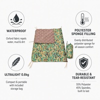 Couverture de chasse camouflage d'extérieur, tapis de sol imperméable pliable et chaud pour le camping, la chasse et le pique-nique