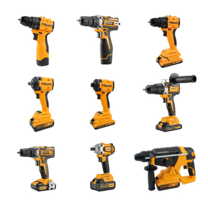 Estación de Herramientas OEM One Stop Tools, Juego Combinado de Herramientas Eléctricas de 20V con Batería de Litio, <span class=keywords><strong>Taladro</strong></span>/ <span class=keywords><strong>Sierra</strong></span>/Llave Inglesa/Amoladora Angular - Product Image 5