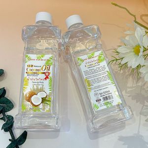 Huile de soin de la peau hydratante A-<span class=keywords><strong>Gin</strong></span> pour le visage et le corps, huile de massage à l'huile de noix de coco. B Bouteille d'huile. Vente en gros pour l'exportation. 500ml. - Product Image 1