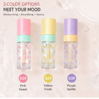 Huile à lèvres hydratante et repulpante, prévient les gerçures, laisse les lèvres brillantes et lisses, exfolie, 6g, étiquetage personnalisé, logo personnalisé