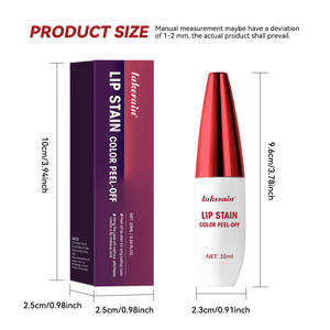 3 colori impermeabili pelature liquido rossetto crema idratante lucidalabbra senza dissolvenza Sexy lucidalabbra tatuaggio tinto per <span class=keywords><strong>labbra</strong></span> cosmetici - Product Image 3