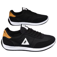 Chaussures blanches rétro pour hommes avec logo personnalisé, respirantes, en maille, semelle souple, antidérapantes, légères, décontractées, style Paladi