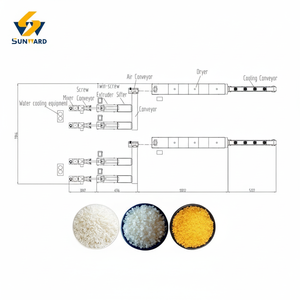 Turnkey Artificial Rice Fortified Rice Kernels Extrusion Production Project Making Equipment <b>Blender</b> Extruder Dryer for Sale - Product Image 1