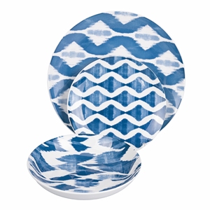 Set da Pranzo IKAT 18 Pezzi 6 Colori - Product Image 2