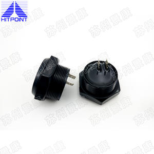 HITPOINT - Zumbador Piezoeléctrico Activo Compacto PL-27N35EPB-AQ, Serie de Zumbadores de Alarma ABS 757 para Montaje en Panel - Product Image 3