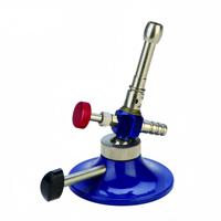 Torche à gaz dentaire 360 °   Brûleur Bunsen inclinable pour le chauffage de la cire en laboratoire