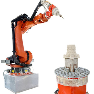 Machine de gravure robotisée à 7 axes Hualong Machinery, machine de découpe automatique de pierre, fraisage 3D pour marbre, bras robotisé CNC - Product Image 1
