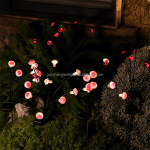 Exterior impermeable IP65 blanco frío Led Solar seta tierra insertada Luz Decoración Para Villa Park césped jardín pasarela - Product Image 4