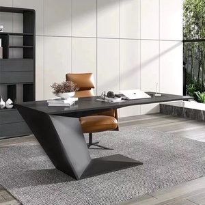 Bureau de travail contemporain de luxe pour projets commerciaux, mobilier de bureau administratif <span class=keywords><strong>universitaire</strong></span> au design d'angle - Product Image 3