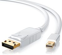 Câble Mini DisplayPort vers DisplayPort 1.4 8K 4K HDR 60Hz 144Hz 165Hz Adaptateur pour PC Portable